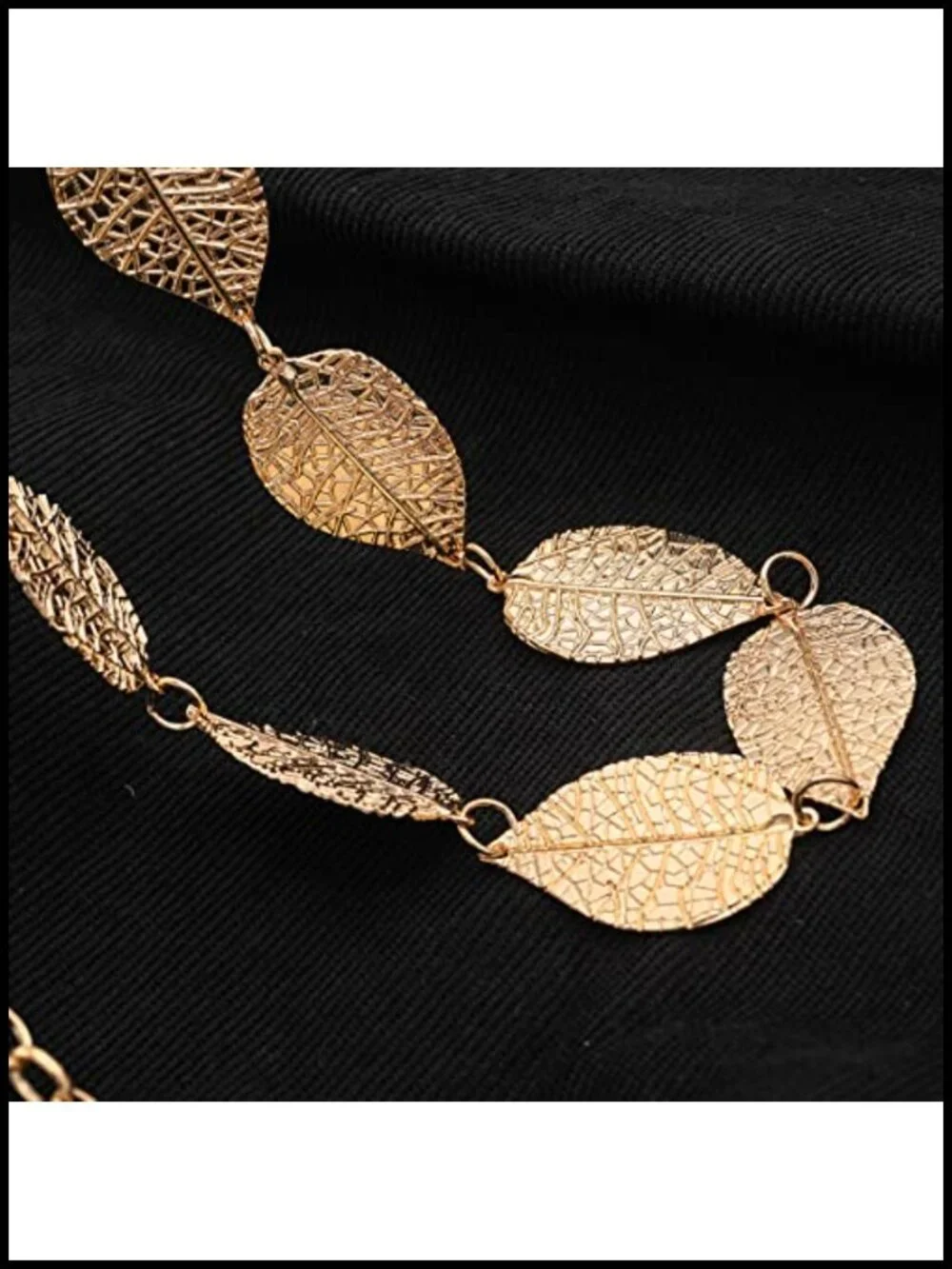 Metal Waist Chain Body Jewelry Link Belt for Women